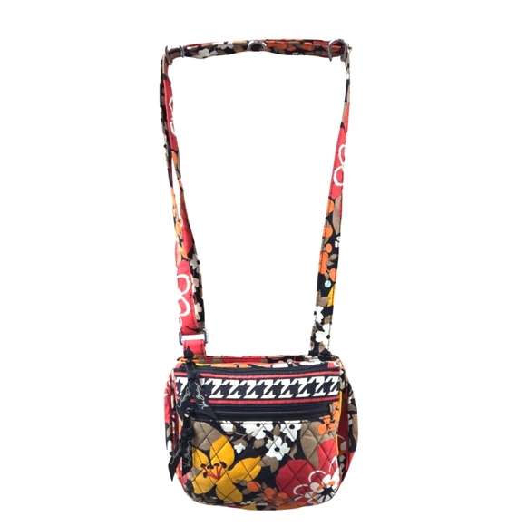 Vera Bradley Handbags - 🚫NFS🚫 Gift for (A.G.M) V.Bradley Mustard Yellow, Black, Orange Crossbody Bag